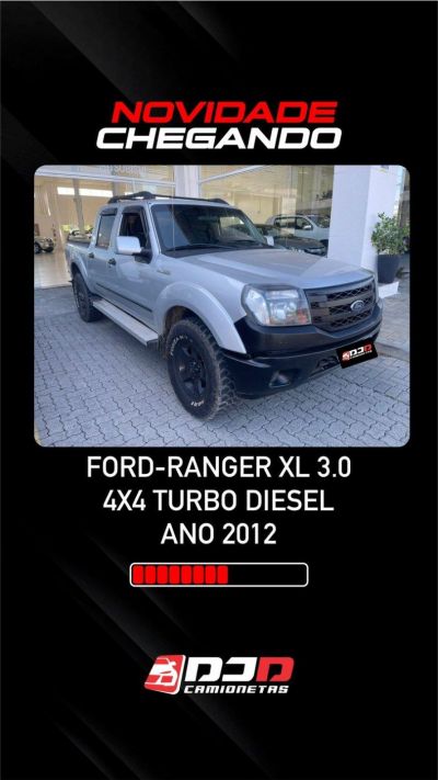 Ford Ranger XL 3.0 PSE 163cv 4x4 CD TB Diesel    2012